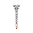 Load image into Gallery viewer, Gabriel &amp; Co. &quot;Erica&quot; Round Cut Shared Prong Diamond Engagement Ring
