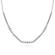 Load image into Gallery viewer, Gabriel &amp; Co. Graduating Diamonds &amp; Bar Necklace
