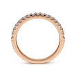 Load image into Gallery viewer, Gabriel &amp; Co. &quot;Martine&quot; Round Cut Diamond Shared Prong Wedding Band
