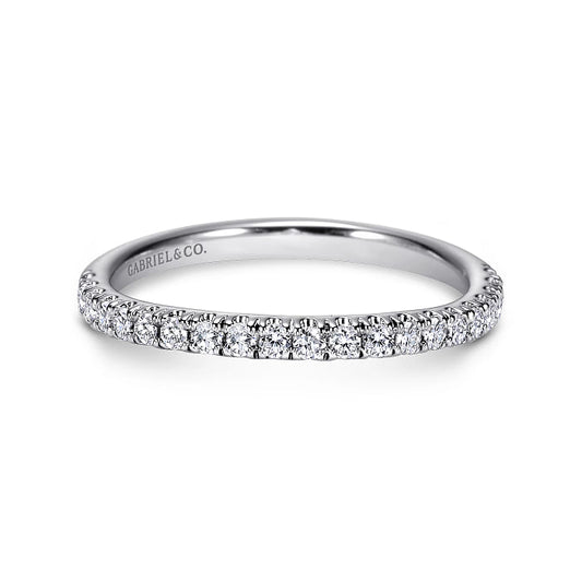Gabriel & Co. "Sabrina" Diamond Wedding Band