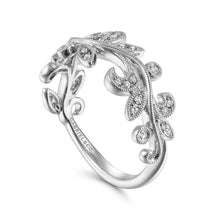 Load image into Gallery viewer, Gabriel &amp; Co. Vine Leaf Diamond Ring
