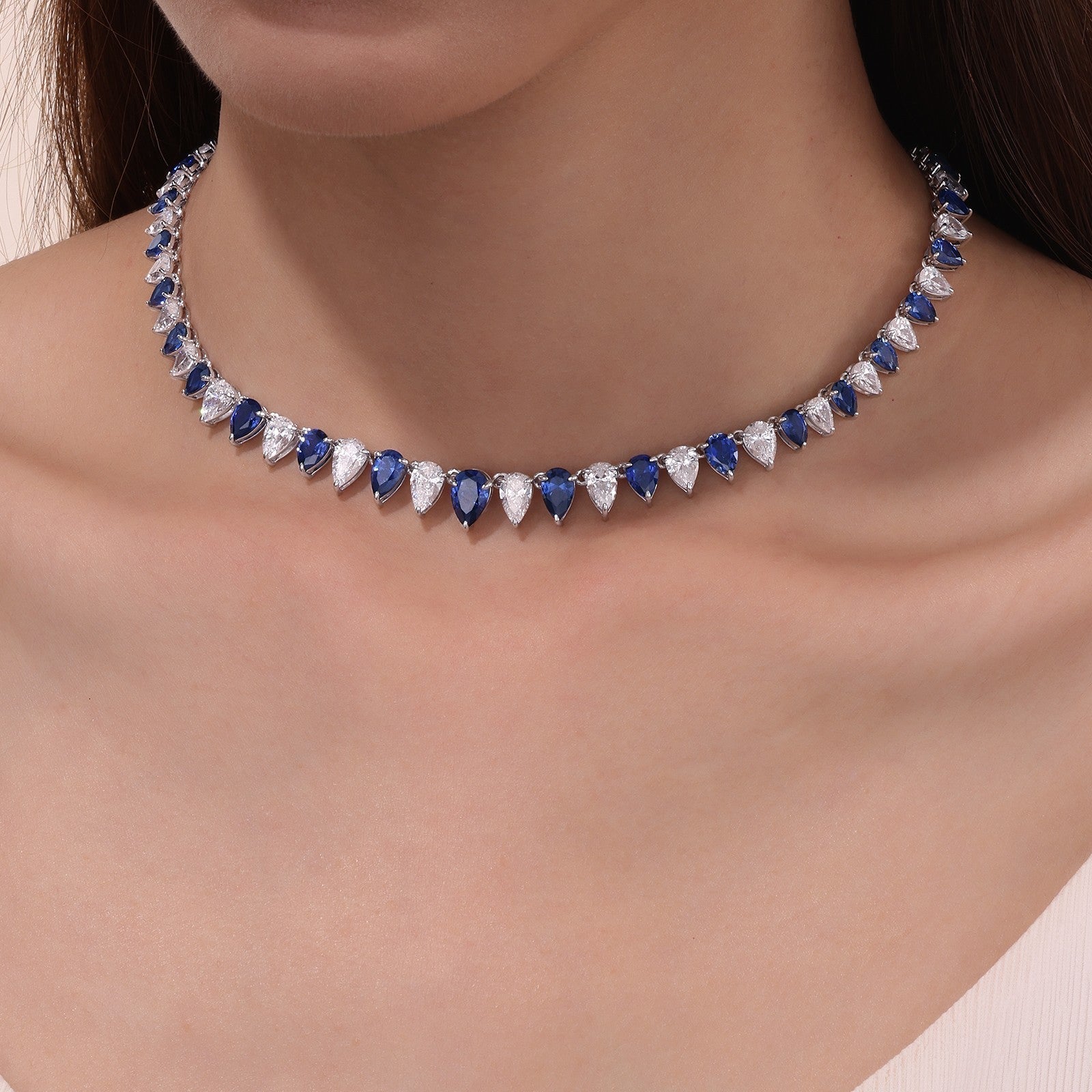 Lafonn 38 Carat Fancy Lab-Grown Sapphire & Simulated Diamond