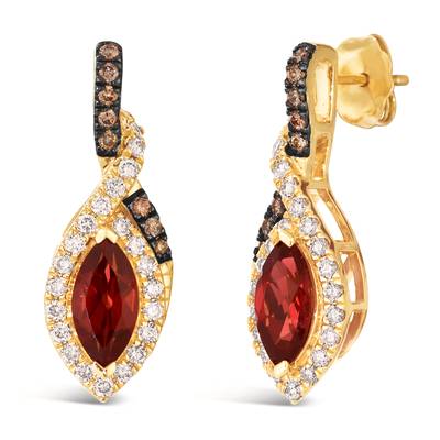 Levian garnet earrings hotsell