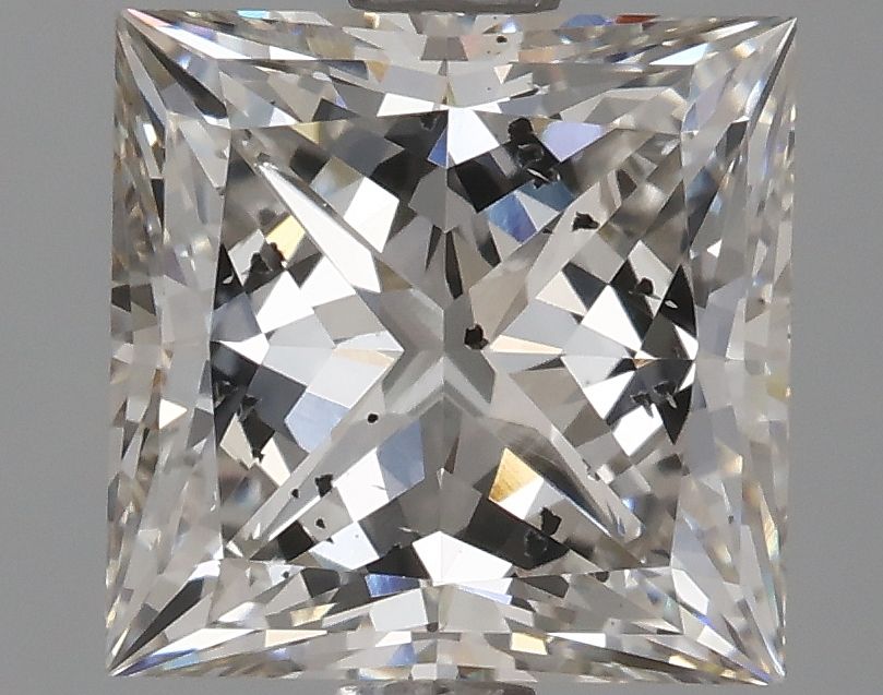 LG612340359- 2.53 ct princess IGI certified Loose diamond, H color | SI2 clarity