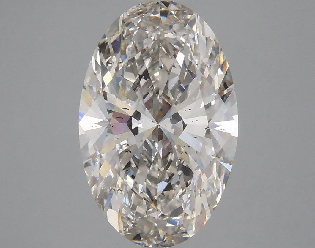 LG622472435- 3.25 ct oval IGI certified Loose diamond, H color | SI1 clarity