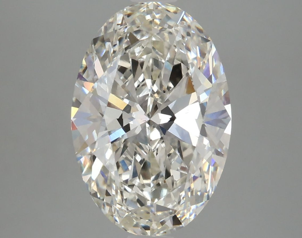 LG628478963- 3.30 ct oval IGI certified Loose diamond, G color | VS1 clarity