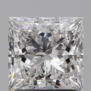 LG628499488- 1.56 ct princess IGI certified Loose diamond, E color | VVS2 clarity
