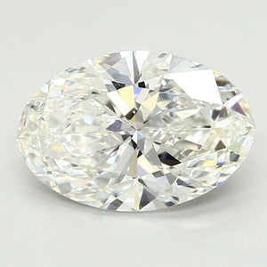 LG629407053- 2.00 ct oval IGI certified Loose diamond, F color | VS1 clarity
