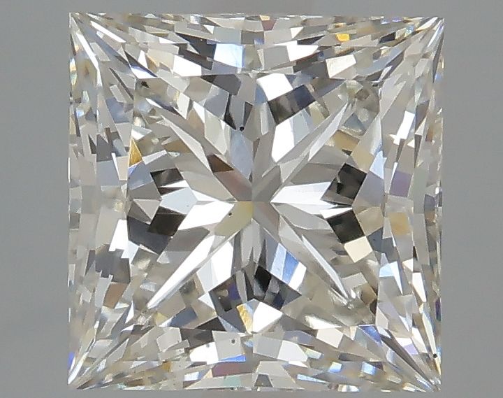 LG629456662- 3.13 ct princess IGI certified Loose diamond, H color | VS1 clarity