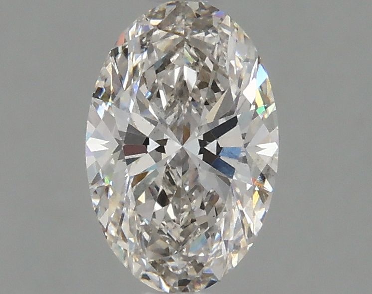 LG629474387- 1.00 ct oval IGI certified Loose diamond, H color | SI1 clarity
