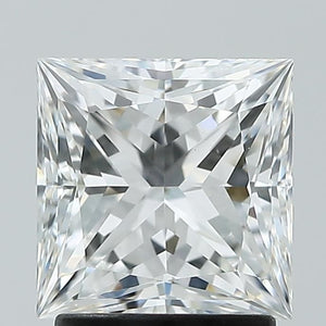 LG631466908- 2.00 ct princess IGI certified Loose diamond, E color | VS1 clarity