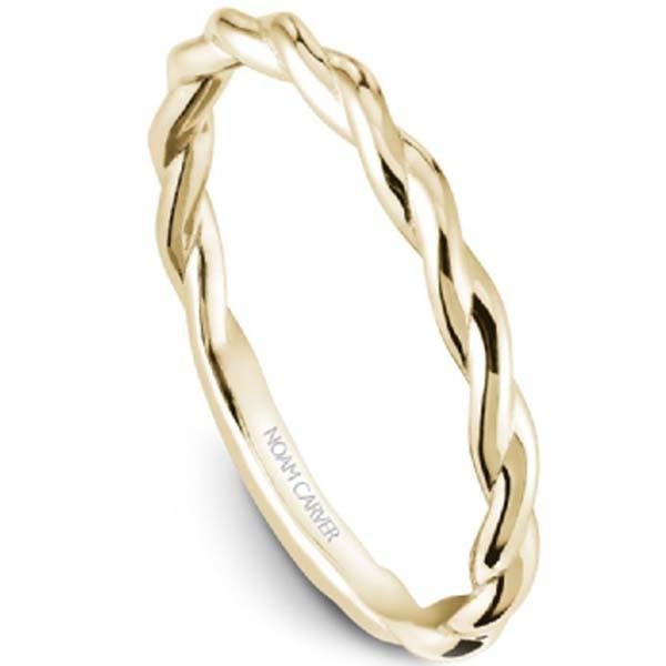 Noam Carver High Polish Wedding Band