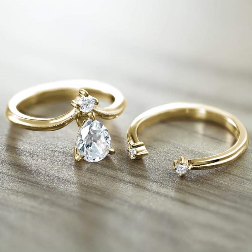 Noam Carver Split Diamond Wedding Band