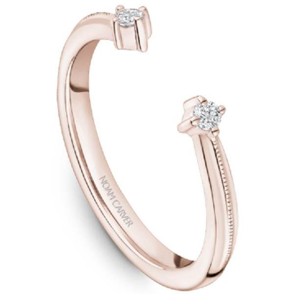 Noam Carver Split Diamond Wedding Band