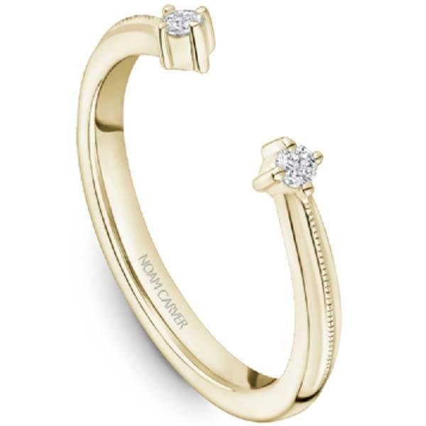 Noam Carver Split Diamond Wedding Band