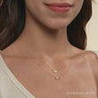 Load and play video in Gallery viewer, Gabriel &amp; Co. Petite Pave Diamond Heart Pendant
