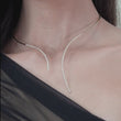 Load and play video in Gallery viewer, Gabriel &amp; Co. &quot;Cascade&quot; Diamond Choker Necklace
