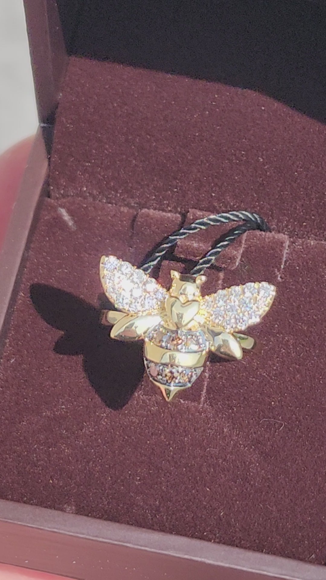 Le Vian Bee Ring in Box