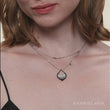 Load and play video in Gallery viewer, Gabriel &amp; Co. Sterling Silver and Black Spinel &quot;Byblos&quot; Pendant
