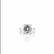 Load and play video in Gallery viewer, Lafonn Simulated Diamond Emerald Cut Ring
