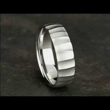 Load and play video in Gallery viewer, Benchmark &quot;The Dune&quot; 6.5MM Barrel Cut Wedding Band
