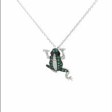 Load and play video in Gallery viewer, Lafonn Frog Pendant
