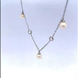 Load and play video in Gallery viewer, Lafonn Simulated Bezel Set Diamond Freshwater Cultured Pearl Necklace
