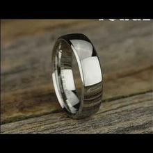 Load and play video in Gallery viewer, Benchmark High Polish Classic Cobalt Wedding Band
