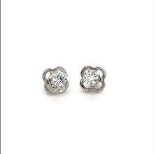 Load and play video in Gallery viewer, Lafonn 1.00 Carat Simulated Diamond Round Stud Earrings
