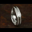 Load and play video in Gallery viewer, Benchmark Comfort-Fit Hammered Wedding Ring
