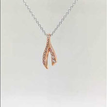 Load and play video in Gallery viewer, Lafonn Pink Ribbon Pendant
