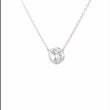 Load and play video in Gallery viewer, Lafonn Simulated Round Cut Diamond Halo Pendant
