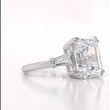 Load and play video in Gallery viewer, Lafonn Simulated Diamond Emerald Cut Ring
