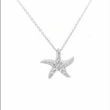 Load and play video in Gallery viewer, Lafonn Starfish Pendant
