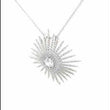 Load and play video in Gallery viewer, Lafonn Simulated Diamond Sunburst Pendant
