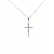 Load and play video in Gallery viewer, Lafonn Simulated Diamond Classic Cross Pendant
