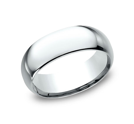 Benchmark Classic 8mm Comfort Fit High Polish Wedding Band