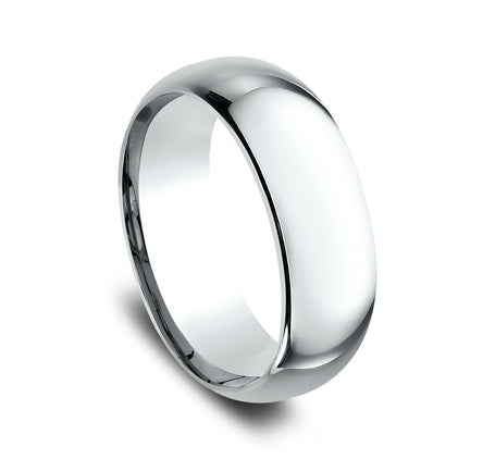 Benchmark Classic 8mm Comfort Fit High Polish Wedding Band