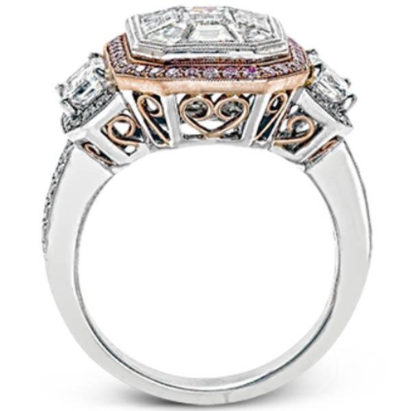 Gaisman Rings Simon G. 3.07 Carat Right Hand Halo Diamond Mosaic Ring | Ben Garelick