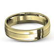 Load image into Gallery viewer, Simon G. 6mm White and Rose Gold Two-Tone Men&#39;s Wedding Ring
