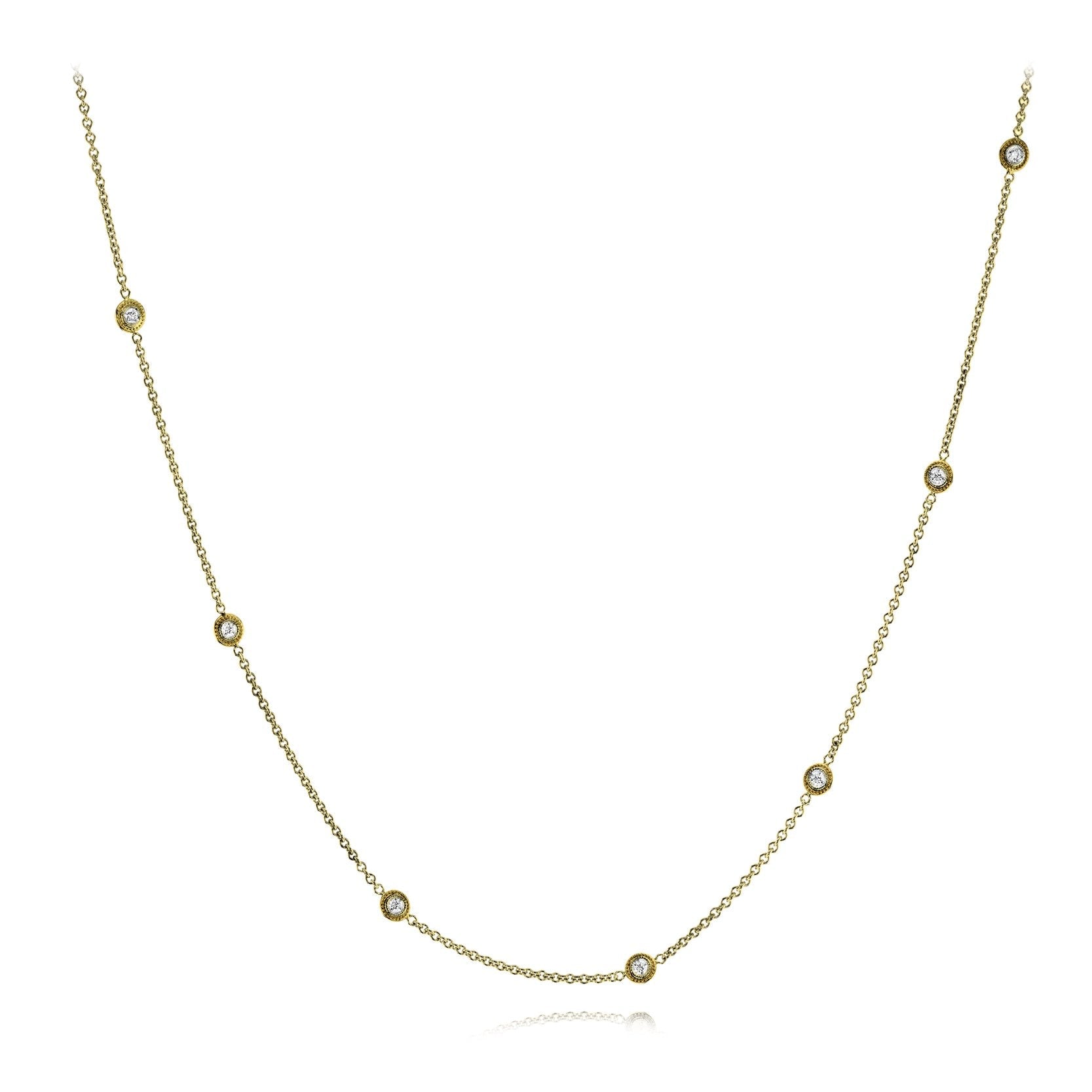 Simon G. Diamond By The Yard Necklace