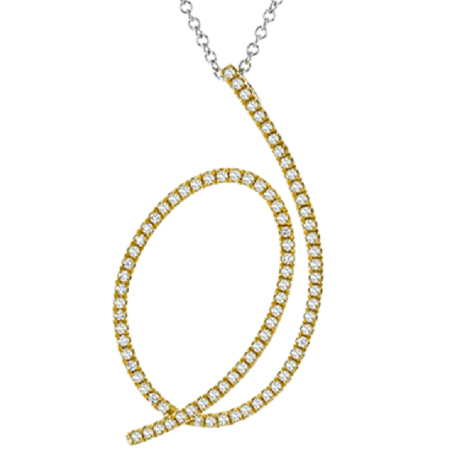 Simon G. Harmonie Diamond Pendant