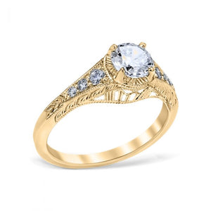 Whitehouse Brothers "Palisades" Diamond Engagement Ring