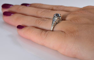 Whitehouse Brothers "Palisades" Diamond Engagement Ring