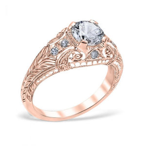 Whitehouse Brothers Romanesque Arcade Engagement Ring