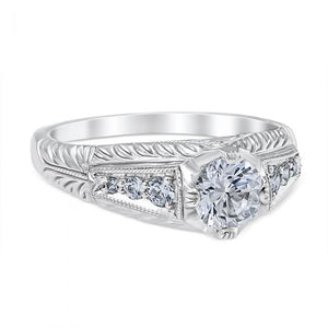 Whitehouse Brothers "Rosario" Diamond Engagement Ring