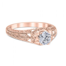 Load image into Gallery viewer, Whitehouse Brothers &quot;Sweeping Lace&quot; Diamond Engagement Ring

