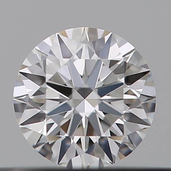 0.18 ct round GIA certified Loose diamond, F color | VVS1 clarity | EX cut