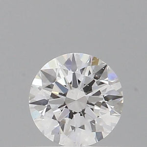 0.27 ct round IGI certified Loose diamond, D color | SI1 clarity | EX cut