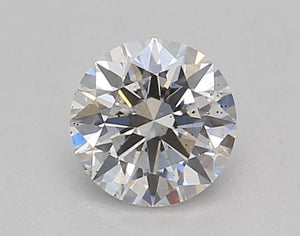 0.30 ct round IGI certified Loose diamond, E color | SI2 clarity | EX cut